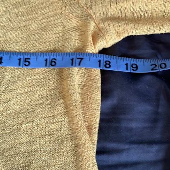 Kasper Petite Yellow Sheer Cardigan - Picture 3 of 4